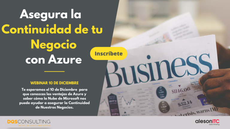 Asegura la Continuidad de tu Negocio con Azure (VÍDEO)