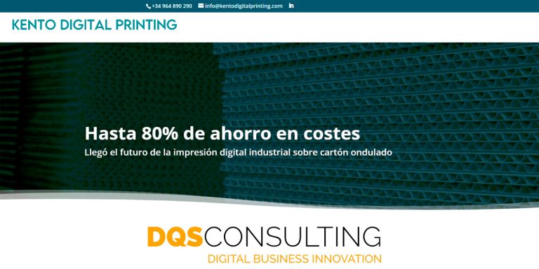Ayudamos a Kento Digital Printing a anticiparse a las necesidades futuras de sus clientes