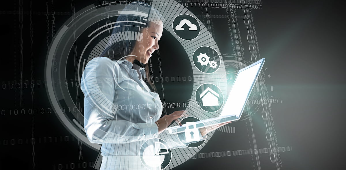 Empresaria utiliza aplicaciones de Power Apps