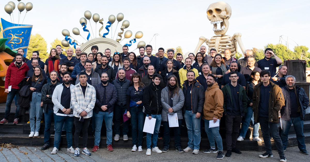 El DQSteam se reencuentra en Port Aventura