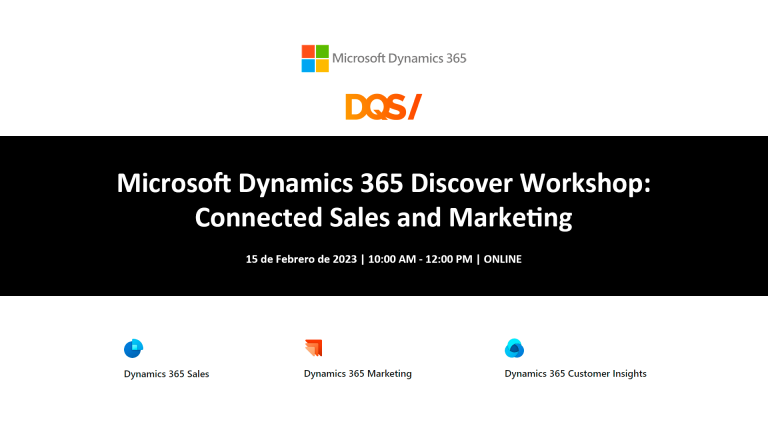 Microsoft Dynamics 365 Discover Workshop: Connected Sales and Marketing