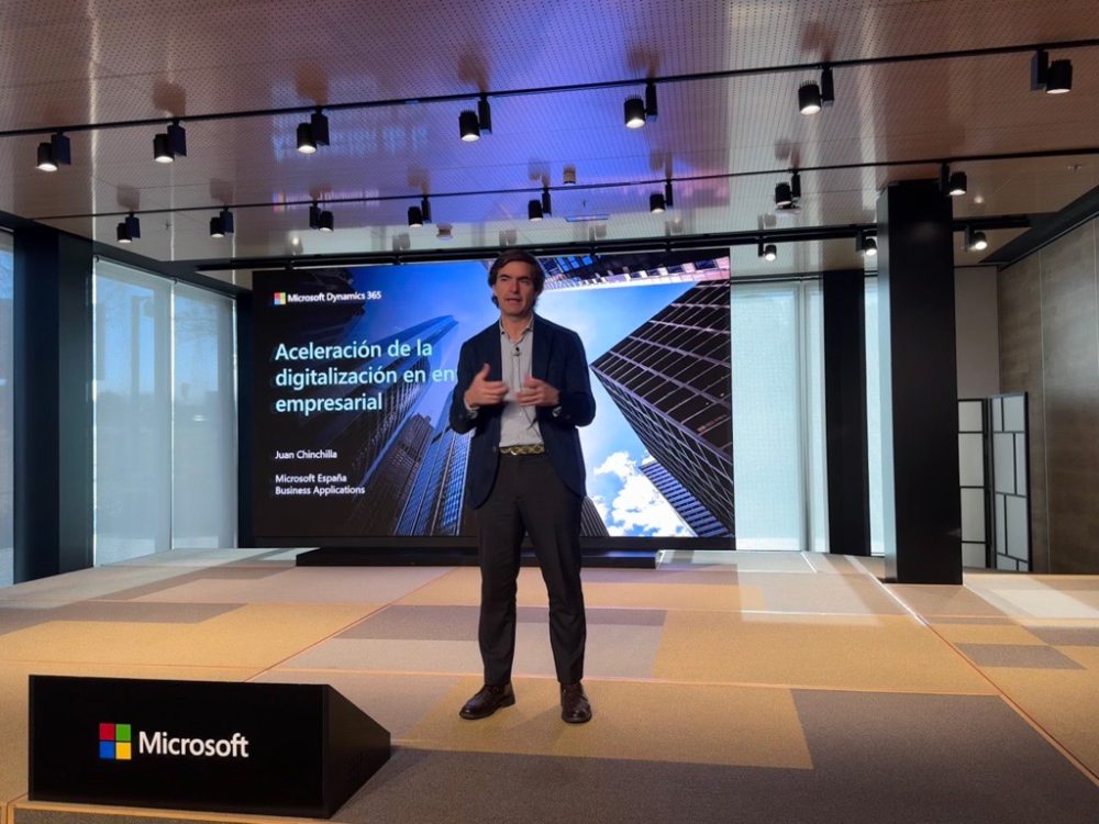 Juan Chinchilla (Director Business Applications en Microsoft España y Portugal)