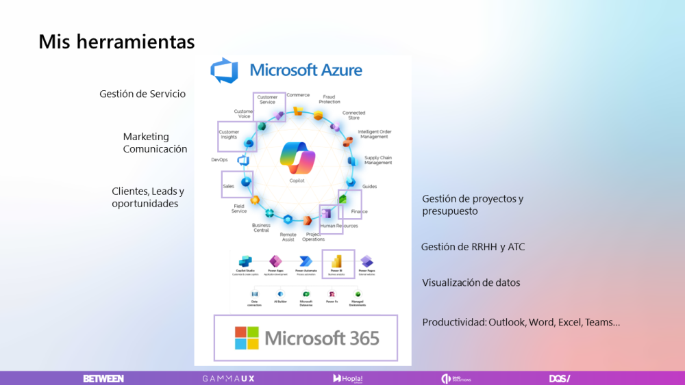 Las herramientas Microsoft de Marián