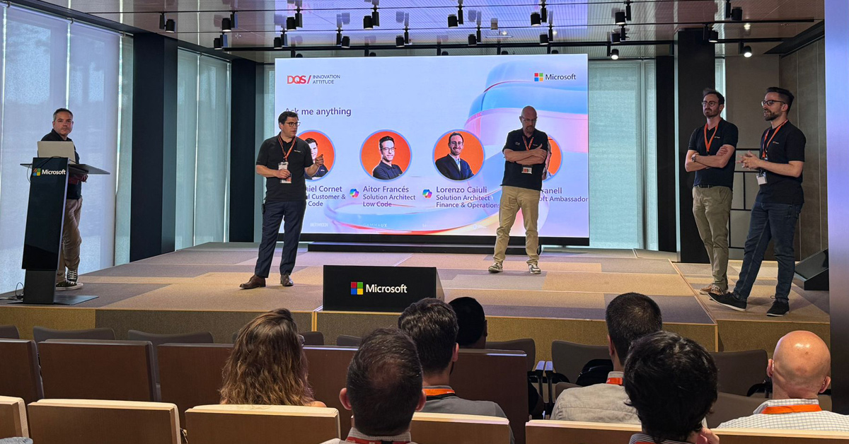 DQS lleva su apuesta por la IA y el low code a Microsoft Madrid