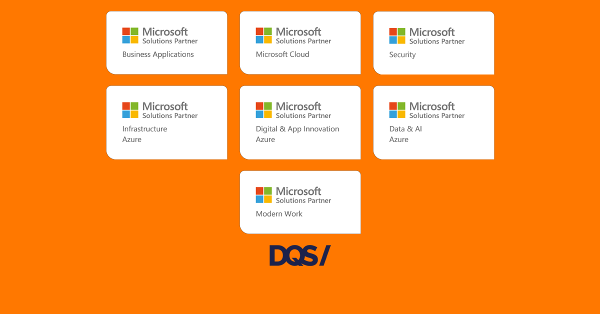 DQS consigue las 6 solution areas y obtiene como premio la designación de Microsoft Cloud Solution Partner