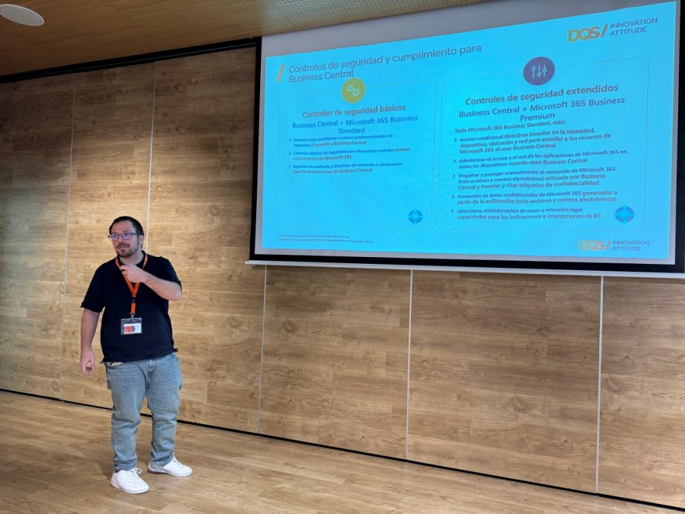 Joaquín García (Technical Architect de Cibersecurity & Infrastructure en DQS)